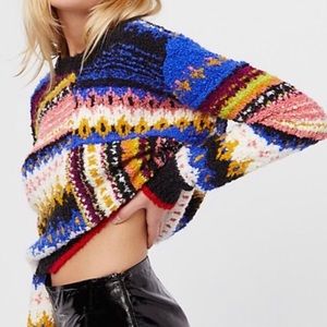 FREE PEOPLE Best Day Ever Pullover Sweater XS